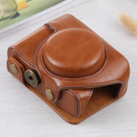 Full Body Camera PU Leather Case Bag for Sony ZV-1