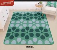 MYLOVE Karpet Premium Lapis Busa Ukuran 150x190 Karpet Anti Selip Motif Misha