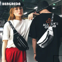 Fanny Pack Harajuku Style Women's Belt Bag 2024 Waist Bag Hip-Hop Fashion Bum Bag Men Sling Chest Bag for Travel Dailylife