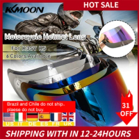 Anti-explosion UV Protection Motorcycle Helmet Visor Lens Full face Windshield Accessories motocross Fit for AGV K1 K3SV K5