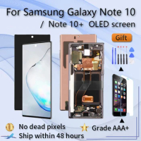 AMOLED Display for Note 10 Plus Note10+ N975 N9750 for SAMSUNG Galaxy Note 10 N970F N970 N9700 LCD Touch Screen