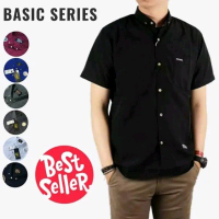 KEMEJA POLOS PRIA LENGAN PENDEK Baju Distro
