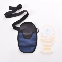 Ostomy Bag Adjustable Belt Waterproof Multi Color Colostomy Gastrostomy Bag Protective Dust Cover Elderly Patients Stoma Care