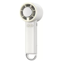 USB手持小風扇半導體冰敷製冷風扇五檔高速渦輪暴力風扇