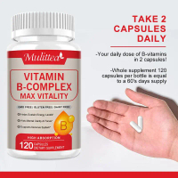 Mulittea VITAMIN B-COMPLEX Pil Vitamin B-Kompleks B12 120pcs