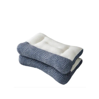 【HONDONI】日式反牽引護頸枕(記憶枕頭 護頸枕 紓壓枕 側睡枕 止鼾枕 經典藍調款Z8-BL)