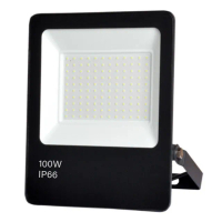 【青禾坊】歐奇OC 100W LED 戶外防水投光燈 投射燈-4入(超薄 IP66投射燈 CNS認證)