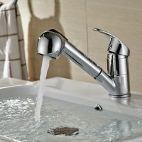房車抽拉水龍頭冷熱面盆浴室家用抽拉The faucet