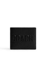 กระเป๋าสตางค์รุ่น 3-In-1 Wallet With Coach Graphic สีดำ