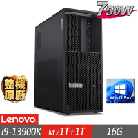 Lenovo 聯想 P3 Tower 工作站 i9-13900K/16G/M.2-1TB+1TB/W11P