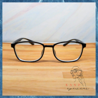 Kacamata Minus Jarak Jauh Wanita Pria Diameter Frame Gagang Kecil Oval Tipis Fashion