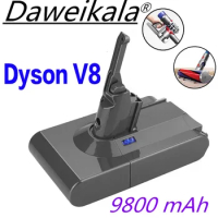 21.6V Dyson V8 12800mAH 100% brand new battery Dyson absolute wireless vacuum handheld vacuum cleaner battery