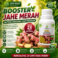 Pupuk Organik Cair Booster Tanaman Jahe Merah ,POC JOSS BOOST JAHE MERAH, Melebatkan dan Memaksimalk