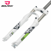 BOLANY Mountain Bike Shock Absorber Spring Front Fork 26 27.5 29 Inch Aluminum Alloy Bicycle Accessories