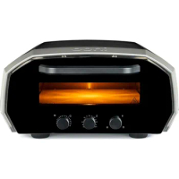 Volt 12 Electric Pizza Oven - Indoor &amp; Outdoor Versatile Electric Oven, Pizza Cooker with Stone, Indoor