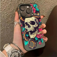 Shipping from ThailandShipping from ThailandShipping from ThailandLuxury Skull Rose Cartoon Phone Ca
