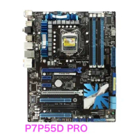 Suitable For ASUS P7P55D PRO Desktop Motherboard 16GB LGA 1156 DDR3 ATX P55 Mainboard 100% Tested OK Fully Work