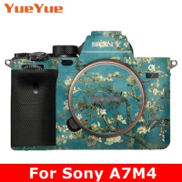 Customized Sticker For Sony A7M4 A7IV Decal Skin Camera Vinyl Wrap Anti-Scratch Protective Film A7 Mark 4 IV M4 Mark4 MarkIV