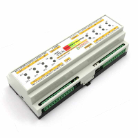 Denkovi smartDEN IP WatchDog-PING 重啟和自動重啟16繼電器模塊 12VDC DIN Rail Box Version [2美國直購]