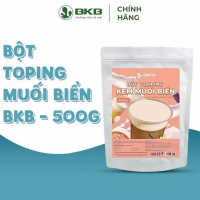 Bột kem muối biển làm cafe muối,milkfoam kem muối-gói 500gram -tiện lợi, tiết kiệm ,dễ làm