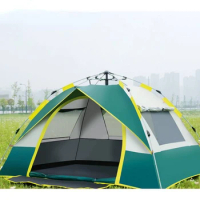 Wholesale Camping Tent Automatic Outdoor Sport Family 3-4 Person House Fast Popup Instant Camp Tent