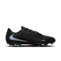 NIKE Men Football Phantom 6 Low Club FG/MG Sepatu Sepakbola Pria [HM8933-003] 7.5 Black/Black