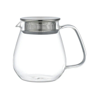 【Quasi】韻茶耐熱高硼硅玻璃壺700ml(花茶/咖啡分享壺)