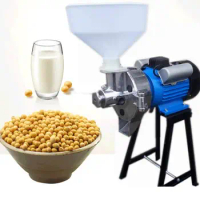 Grain universal grinder dry wet dual purpose grinder grinder soybean milk machine