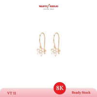 ANTING EMAS 8K MODEL GONDEL BUNGA EMAS ASLI 100% - WAHYU REDJO (NON PMR)