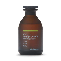【MUJI 無印良品】空間芬香油/60ml.柑橘+專用藤枝/60ml用.8入
