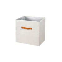【SHIMOYAMA 霜山】木質收納架用平口抽屜式收納盒-皮革把手-3入(儲物盒/置物盒/整理盒/收納籃)