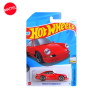 Original Mattel Toys Hot Wheels Car 1/64 Diecast Red Porsche 911 Carrera Rs 2.7 Vehicle Model for Boys Collectors Birthday Gift