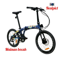 Sepeda Lipat Ecosmo Z9 Folding 20inch 451Save The Earth