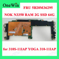 5B20M36295 for 310S-11IAP YOGA 310-11IAP Lenovo Laptop Integrated Motherboard BM5594 64G SSD CPU SR2Z7 N3350 2G RAM N3350 2G 64G
