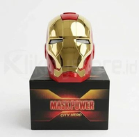 Iron Man Helmet Tangan Helm Ironman 1/1 Marvel Cosplay LED Mainan Toys Electric Open ChinaV
