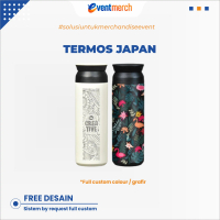Custom Tumbler Termos Stainless Japan 500ml Botol Minum Custom Grafir - Japan Grafir