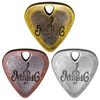 Metal Guitar Pick Zinc Alloy Pick Plectrum for Electric Guitar Musical Instrument Parts Accessories 