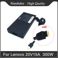 NMSHDES 300W 20V 15A Laptop Charger for Lenovo Legion 5 5 Pro 7 Yoga AIO 7 GX21F23045 Ac Adapter Power Supply Cable