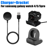 Charger Cable For Samsung Galaxy Watch 5/4 LTE Classic Watch 3 Active 2 Universal Smartwatch Charging Dock Bracket Non-slip Base