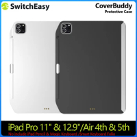 SwitchEasy CoverBuddy Protective Case For 2018/2021/2022 iPad Pro 11" / iPad Air 10.9"/ iPad Pro 12.9" Case with Pencil Holder