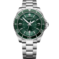 【VICTORINOX 瑞士維氏】Maverick Large 潛水石英腕錶 男錶 手錶 指針錶(VISA-241934)