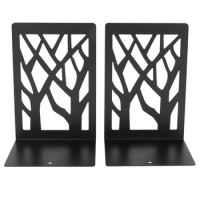 Hot-Metal Bookends For Heavy Books - Book Ends,Bookends For Shelves,Bookend Supports On Office Desk,Book Shelf Holder Home