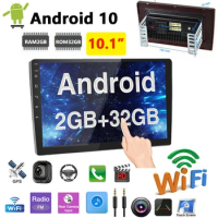 10.1 Inch 2 Din Android 10 Car Radio Multimedia Video Player GPS Bluetooth FM WIFI USB Universal Steering wheel control 2DIN