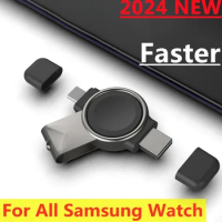 Type C Fast Charging Watch Wireless Charger For Galaxy Watch 6 ChargerDock Station For Samsung Galaxy Watch 5 Pro/4/3/Active 2