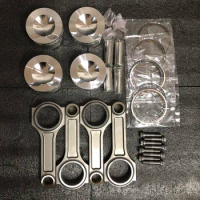 EA888 Forged Piston Forged Conrod For Audi VW EA888 GEN3 23mm Pin Full Kit