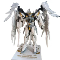 MJH Wing Snow White Prelude Hirm 1/100 MG XXXG-00YSW Assembly Model Collectible Mobile Suit Robot Kits Kids Gift