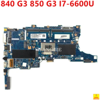 For HP EliteBook 840 G3 850 G3 Laptop Motherboard 826808-001 826808-601 I7-6600U CPU 6050A2822301-MB-A01 DDR4