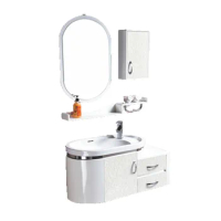 Bathroom cabinet combination: wash basin, bathroom cabinet, wash basin, wash cabinet, narrow, small, simple, overall arc