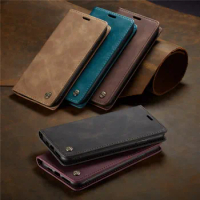For Apple iPhone 11 Pro Max CaseMe Flip PU Leather Wallet Case Stand Cover Card Pockets Retro