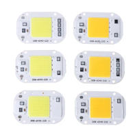 LED Chip 20W 30W 50W AC110 220V Smart COB Lamp Beads LED Lamp Without Driver DIY Lampada Outdoor Chip Light Floodlight Spotlight